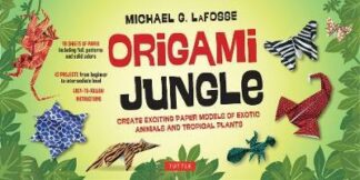 Book cover for product 9780804845526 Origami Jungle: Create Exciting Paper Models of Exotics Animals and Tropical Plants