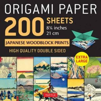 Book cover for product 9780804853149 Origami Paper 200 sheets Japanese Woodblock Prints 8 1/4"