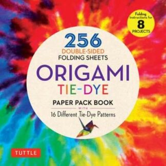 Book cover for product 9780804853613 Origami Tie-Dye Patterns Paper Pack Book