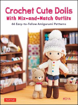 Book cover for product 9780804854511 Crochet Cute Dolls with Mix-and-Match Outfits