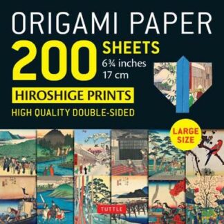 Book cover for product 9780804853583 Origami Paper 200 sheets Japanese Hiroshige Prints 6.75 inch