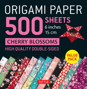 Origami Paper 500 sheets Cherry Blossoms 6 inch (15 cm)