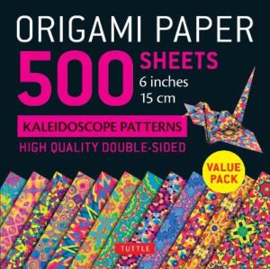 Origami Paper 500 sheets Kaleidoscope Patterns 6" (15 cm)