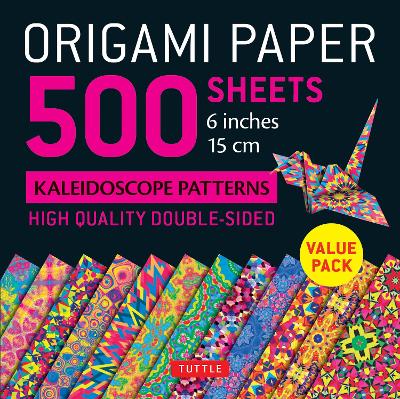 Origami Paper 500 sheets Kaleidoscope Patterns 6" (15 cm) Origami Paper 500 sheets Kaleidoscope Patterns 6" (15 cm)
